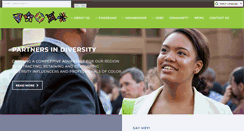 Desktop Screenshot of partnersindiversity.org